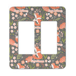 Foxy Mama Rocker Style Light Switch Cover - Two Switch