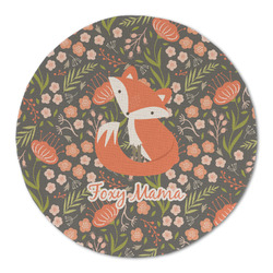 Foxy Mama Round Linen Placemat