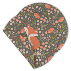 Foxy Mama Round Linen Placemat - Double Sided