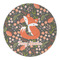 Foxy Mama Round Paper Coaster - Approval