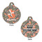 Foxy Mama Round Pet ID Tag - Large - Approval