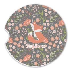 Foxy Mama Sandstone Car Coaster - Single