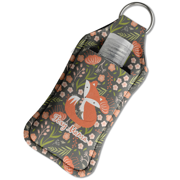 Foxy Mama Sanitizer Holder Keychain - Large in Case