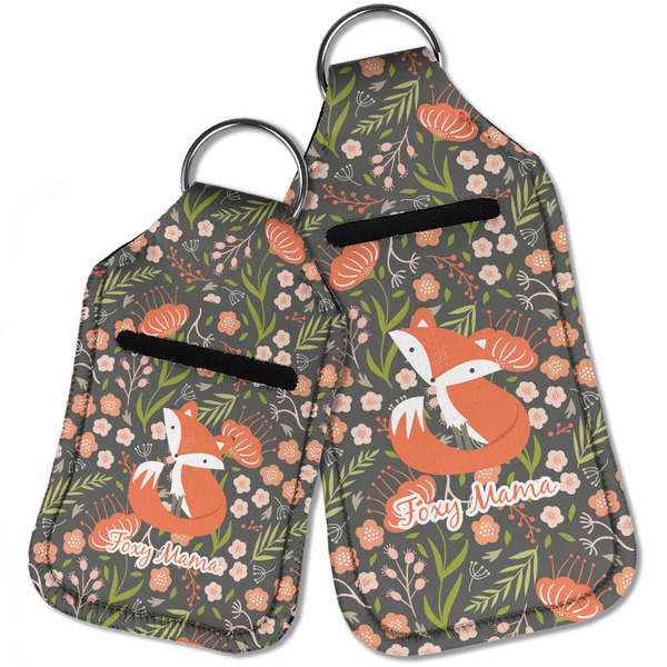 Foxy Mama Sanitizer Holder Keychain - Parent Main