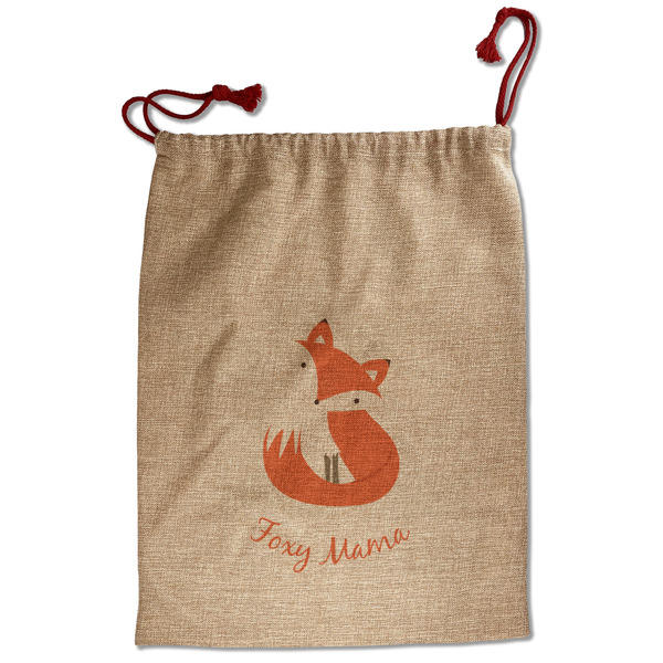 Foxy Mama Santa Bag - Front