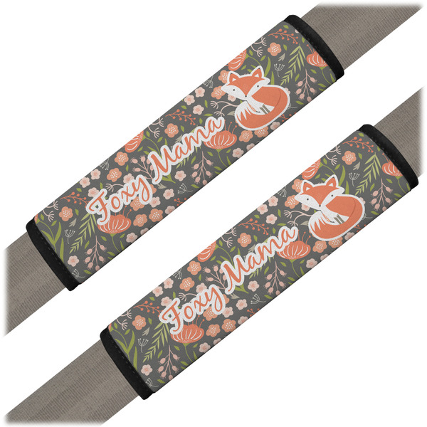 Custom Foxy Mama Seat Belt Covers (Set of 2)