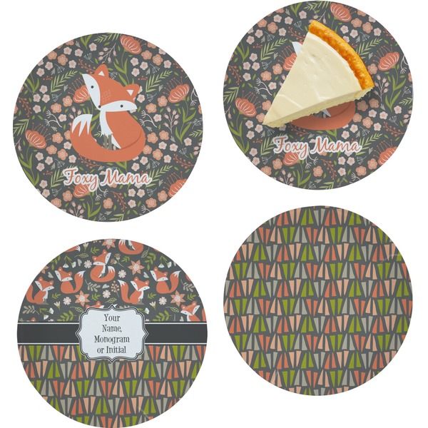 Foxy Mama Set of Appetizer / Dessert Plates