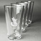 Foxy Mama Set of Four Engraved Pint Glasses - Set View