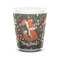 Foxy Mama Ceramic Shot Glass - 1.5 oz - White - Set of 4