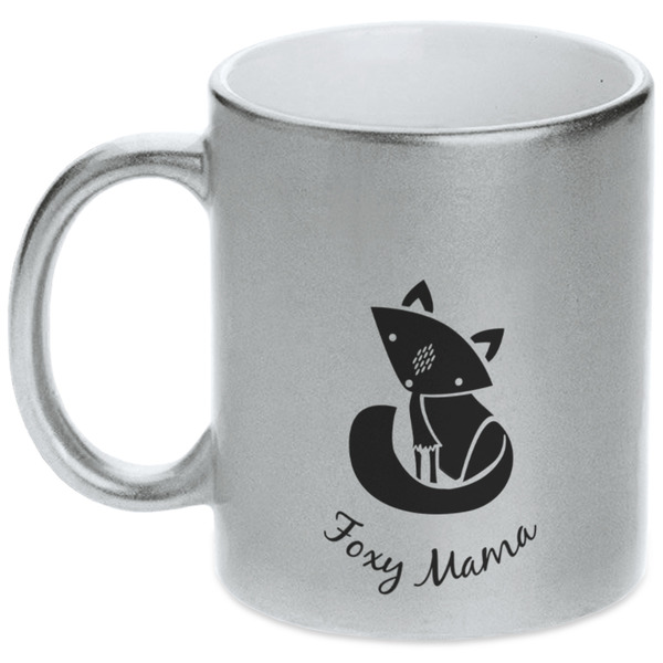 Foxy Mama Silver Mug - Main