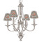 Foxy Mama Small Chandelier Shade - LIFESTYLE (on chandelier)