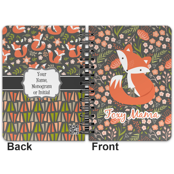 Foxy Mama Spiral Journal 5 x 7 - Apvl