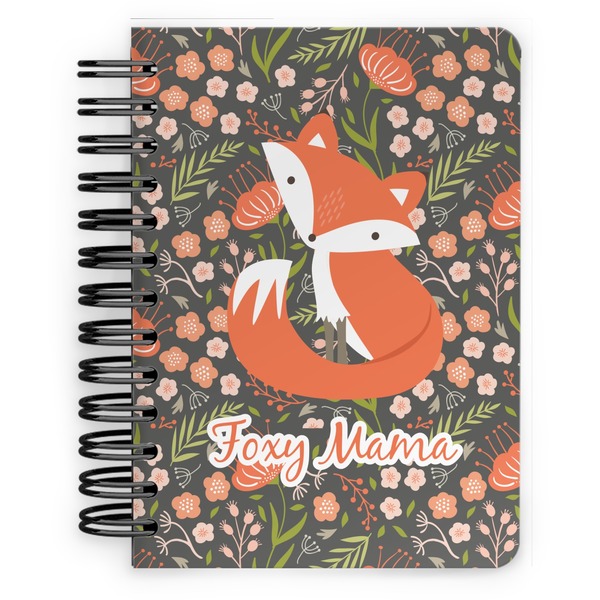 Custom Foxy Mama Spiral Notebook - 5x7
