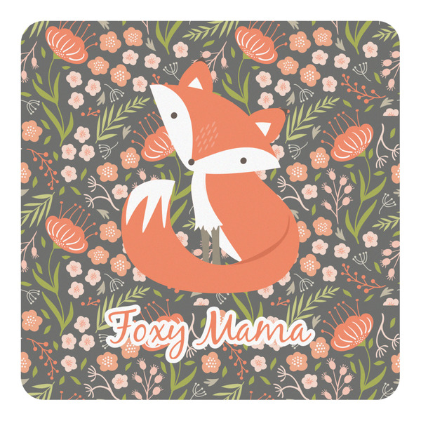 Custom Foxy Mama Square Decal - Medium