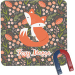 Foxy Mama Square Fridge Magnet