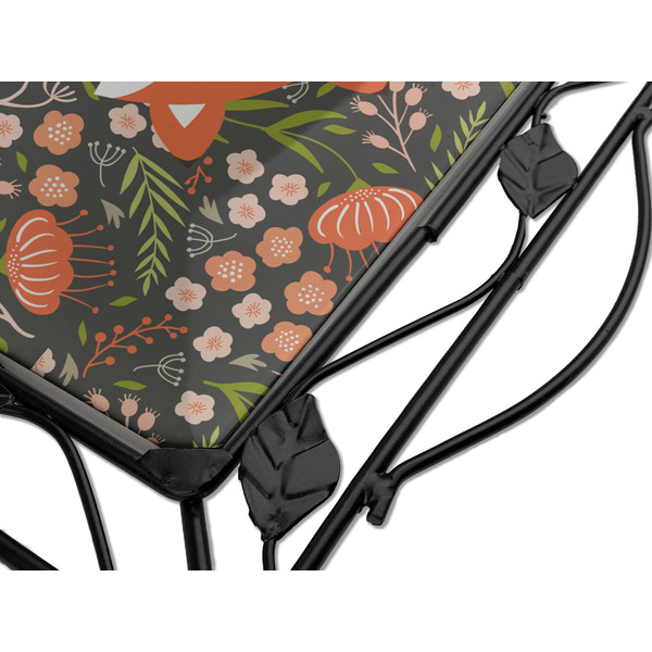 Foxy Mama Square Trivet - Detail