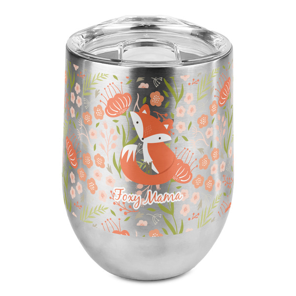Custom Foxy Mama Stemless Wine Tumbler - Full Print