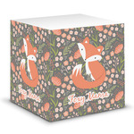 Foxy Mama Sticky Note Cube