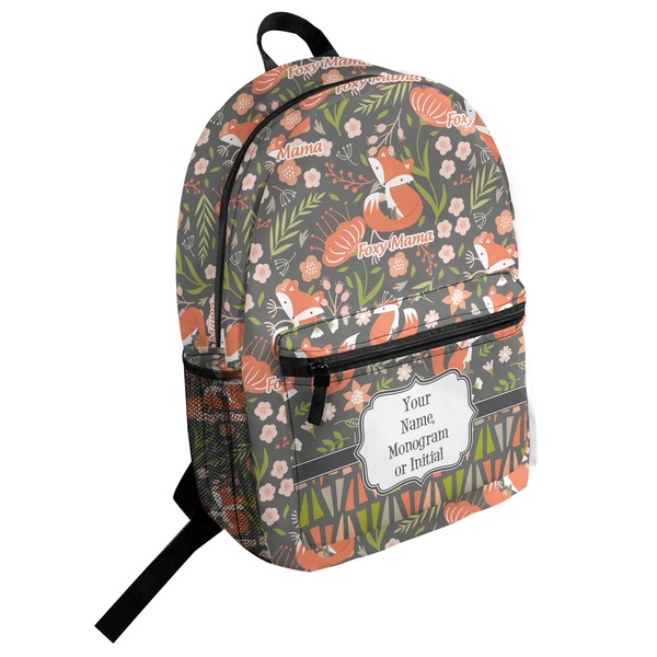 Custom Foxy Mama Student Backpack