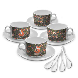 Foxy Mama Tea Cup - Set of 4