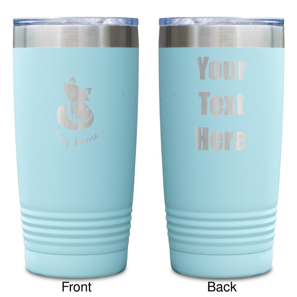 Foxy Mama Teal Polar Camel Tumbler - 20oz -Double Sided - Approval