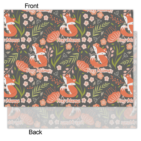 Foxy Mama Tissue Paper - Heavyweight - Medium - Front & Back
