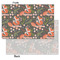 Foxy Mama Tissue Paper - Heavyweight - Small - Front & Back