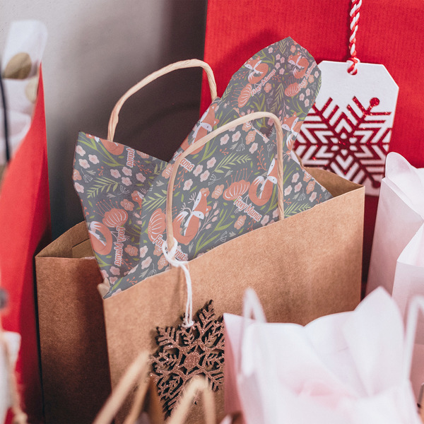 Foxy Mama Tissue Paper - In Gift Bag