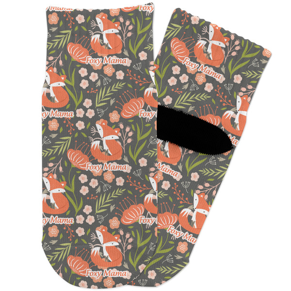 Custom Foxy Mama Toddler Ankle Socks