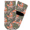 Foxy Mama Toddler Ankle Socks - Single Pair - Front and Back