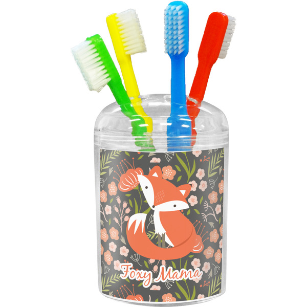Foxy Mama Toothbrush Holder (Personalized)