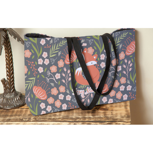 Foxy Mama Tote w/Black Handles - Lifestyle View