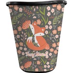 Foxy Mama Waste Basket - Single Sided (Black)