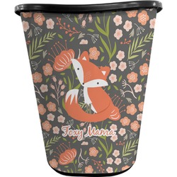 Foxy Mama Waste Basket - Single Sided (Black)