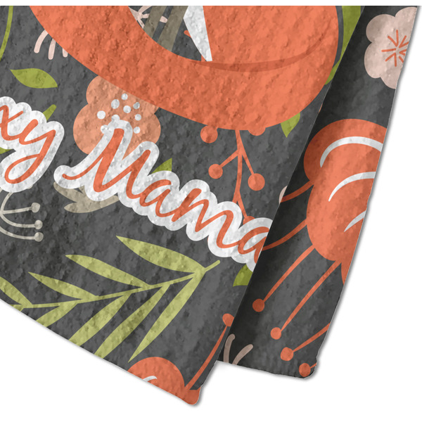 Foxy Mama Waffle Weave Towel - Closeup of Material Image