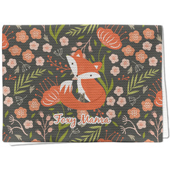Foxy Mama Kitchen Towel - Waffle Weave - Full Color Print