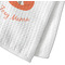 Foxy Mama Waffle Weave Towel - Closeup of Material Image
