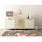 Foxy Mama Wall Graphic Decal Wooden Desk