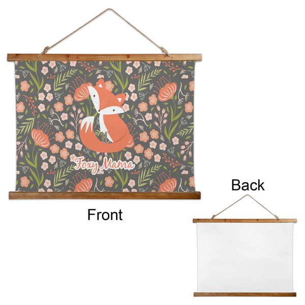Foxy Mama Wall Hanging Tapestry - Landscape - APPROVAL