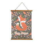 Foxy Mama Wall Hanging Tapestry - Tall