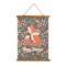 Foxy Mama Wall Hanging Tapestry - Portrait - MAIN