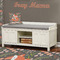 Foxy Mama Wall Name Decal Above Storage bench