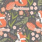 Foxy Mama Wallpaper & Surface Covering (Water Activated 24"x 24" Sample)