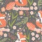Foxy Mama Wallpaper & Surface Covering (Peel & Stick 24"x 24" Sample)