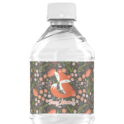 Foxy Mama Water Bottle Labels - Custom Sized