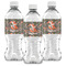 Foxy Mama Water Bottle Labels - Front View