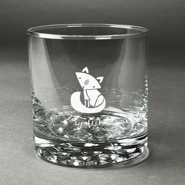 Custom Foxy Mama Whiskey Glass - Engraved