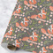 Foxy Mama Wrapping Paper Roll - Matte - Large - Main