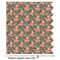 Foxy Mama Wrapping Paper Roll - Matte - Partial Roll