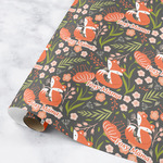 Foxy Mama Wrapping Paper Roll - Small
